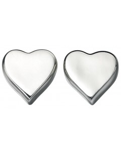 Earring heart 925/1000 silver