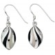 Earring mother of pearl in 925/1000 silver