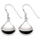 Earring mother of pearl in 925/1000 silver