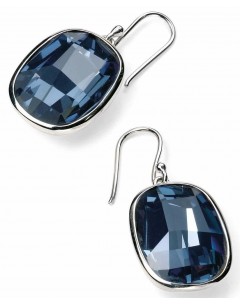 Earring swarovski, in 925/1000 silver