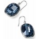 Earring swarovski, in 925/1000 silver