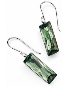 Earring swarovski, in 925/1000 silver