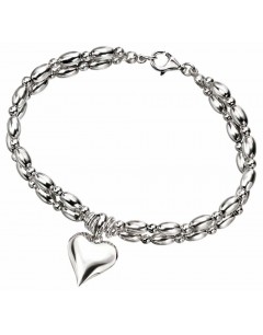 My-jewelry - D3698uk - Sterling silver heart Bracelet