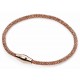 Bracelet rose gold plated in 925/1000 silver
