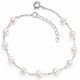 Bracelet freshwater pearl in 925/1000 silver