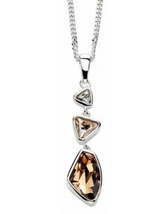 Necklace Swarovski crystal, in 925/1000 silver