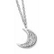 Necklace moon in 925/1000 silver