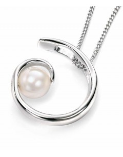 Necklace pearl in 925/1000 silver