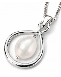 Necklace pearl in 925/1000 silver