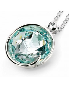 Necklace Swarovski crystal, in 925/1000 silver