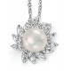 My-jewelry - D3742 - Necklace fresh-water pearls in 925/1000 silver