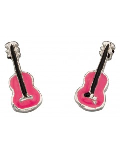 My-jewelry - D924puk - Sterling silver guitar earring