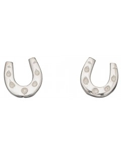 My-jewelry - D951tuk - Sterling silver horseshoe earring