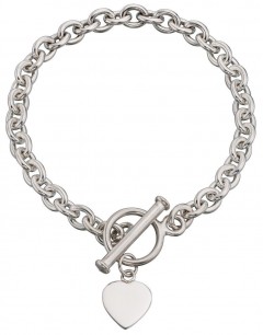 My-jewelry - D122 - Bracelet small heart in 925/1000 silver