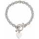 My-jewelry - D122 - Bracelet small heart in 925/1000 silver