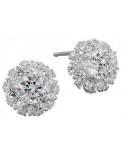 My-jewelry - D4925 - earring zirconia in 925/1000 silver