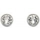 My-jewelry - D4926c - earring zirconia in 925/1000 silver