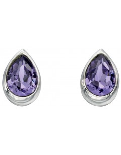 My-jewelry - D4927m - earring zirconia in 925/1000 silver