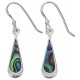 My-jewelry - D5009 - earring enamel navy in 925/1000 silver