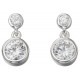 My-jewelry - D5037 - earring zirconia in 925/1000 silver