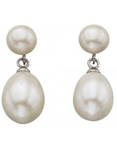 My-jewelry - D5040 - earring pearl in 925/1000 silver