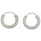 My-jewelry - D235 - Loop ear ring in 925/1000 silver