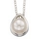 My-jewelry - D3855t - Collar chic pearl in the 925/1000 silver