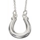 My-jewelry - D3858t - Collar chic iron horse in 925/1000 silver