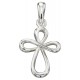 My-jewelry - D4267 - Collar chic cross in 925/1000 silver