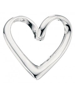 Necklace heart in 925/1000 silver