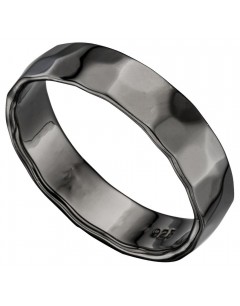 My-jewelry - D3361 - chic Ring plated with hematite in 925/1000 silver