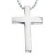 Necklace cross in 925/1000 silver
