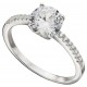 My-jewelry - D3384c - chic Ring zirconia in 925/1000 silver