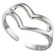 My-jewelry - D3389 - Ring toe chic adjustable in 925/1000 silver