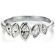 My-jewelry - D3407 - Rings princess zirconium in 925/1000 silver