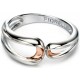 My-jewelry - D3408 - Rings very chic rose Gold plated in 925/1000 silver