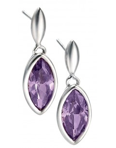 My-jewelry - D3677m - earrings zirconium in 925/1000 silver