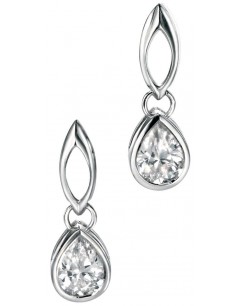 My-jewelry - D4134 - earrings zirconium in 925/1000 silver