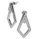 My-jewelry - D5070 - earring chic zirconium in 925/1000 silver