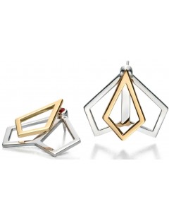 My-jewelry - D5072 - earring chic Gold plated in 925/1000 silver