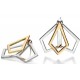 My-jewelry - D5072 - earring chic Gold plated in 925/1000 silver