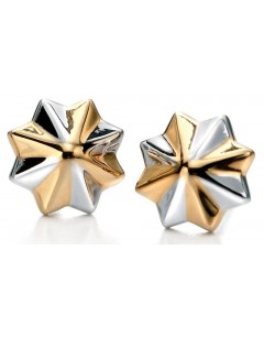 My-jewelry - D5076 - earring star Gold-plated in 925/1000 silver