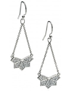 My-jewelry - D5073 - earring chic zirconium in 925/1000 silver