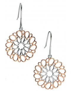 My-jewelry - D5081 - earring chic rose Gold plated in 925/1000 silver