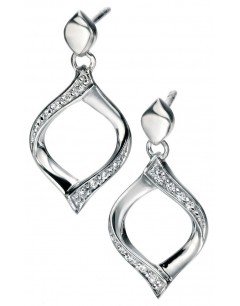 My-jewelry - D5088 - earring chic zirconium in 925/1000 silver