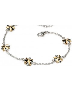 My-jewelry - D4718 - Bracelet-star, Gold-plated in 925/1000 silver