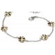 My-jewelry - D4718 - Bracelet-star, Gold-plated in 925/1000 silver