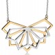 My-jewelry - D3901c - Collar chic Gold-plated in 925/1000 silver