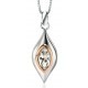 My-jewelry - D4320 - Collar chic rose Gold plated in 925/1000 silver