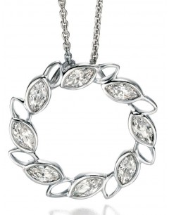 My-jewelry - D4317 - Collar chic zirconium in 925/1000 silver